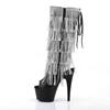 Pleaser - ADORE2024RSF Bottes de plateforme - Chaussures de pole dance - Noir Product image